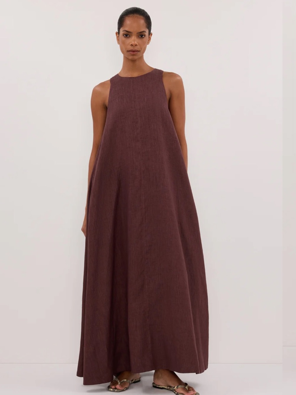 DISSH Black Sleeveless Maxi Dress